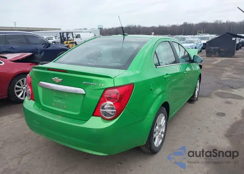 2014 Chevrolet Sonic Lt Auto from USA, damaged, VIN 1G1JC5SH0E4203491